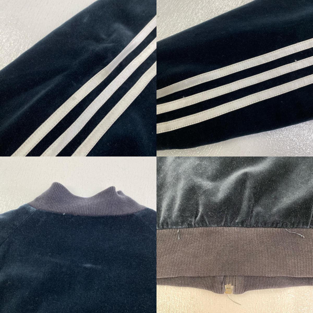 【中古】adidas Originals | アディダスオリジナルス SS VELOUR TRACKTOP ジャージ ao3567 ブラック サイズ：L【加古川店】