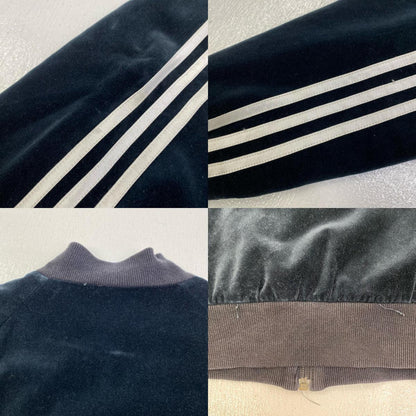 【中古】adidas Originals | アディダスオリジナルス SS VELOUR TRACKTOP ジャージ ao3567 ブラック サイズ：L【加古川店】