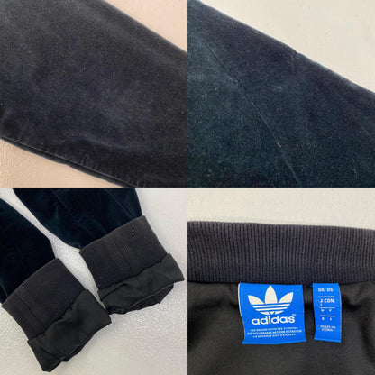 【中古】adidas Originals | アディダスオリジナルス SS VELOUR TRACKTOP ジャージ ao3567 ブラック サイズ：L【加古川店】