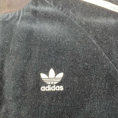 【中古】adidas Originals | アディダスオリジナルス SS VELOUR TRACKTOP ジャージ ao3567 ブラック サイズ：L【加古川店】