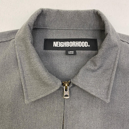 【中古】NEIGHBORHOOD | ネイバーフッド ZIP WORK JACKET その他アウター 252TSNH-JKM03 グレー サイズ：L【加古川店】