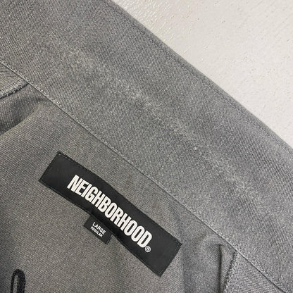 【中古】NEIGHBORHOOD | ネイバーフッド ZIP WORK JACKET その他アウター 252TSNH-JKM03 グレー サイズ：L【加古川店】
