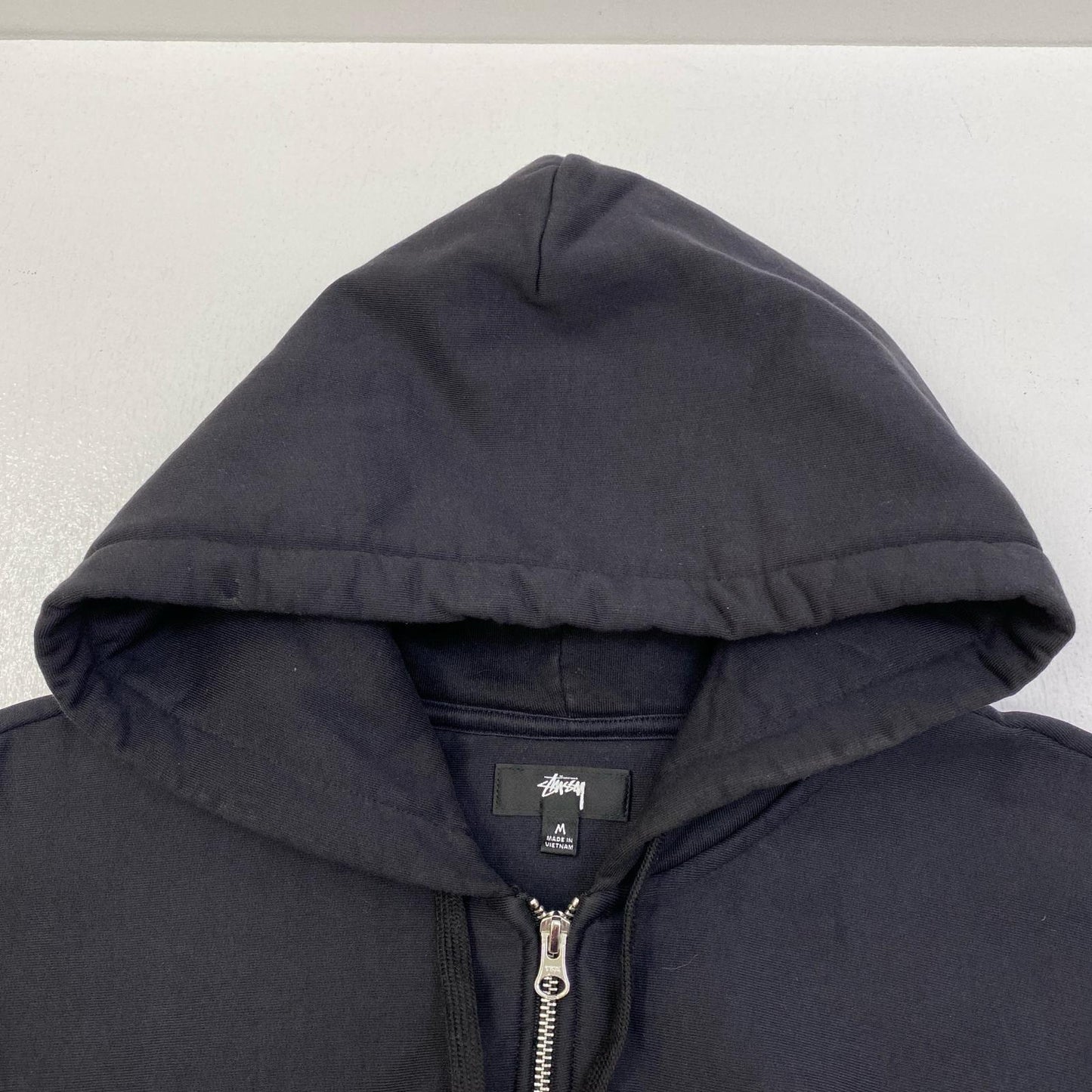 【中古】STUSSY | ステューシー STOCK LOGO FULL ZIP パーカー 118471 ブラック サイズ：M【加古川店】