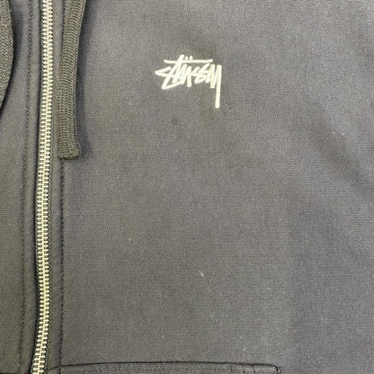 【中古】STUSSY | ステューシー STOCK LOGO FULL ZIP パーカー 118471 ブラック サイズ：M【加古川店】