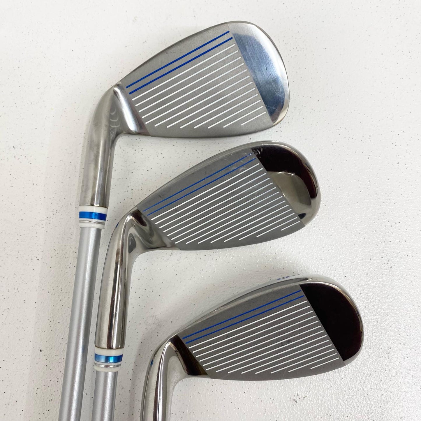【中古】【ゴルフ用品】 Nicotera キャディバッグ＋クラブ7本セット 1W.7.9.P/S.Pt,チッパー　フレックスL フード・ヘッドカバー付属【加古川店】