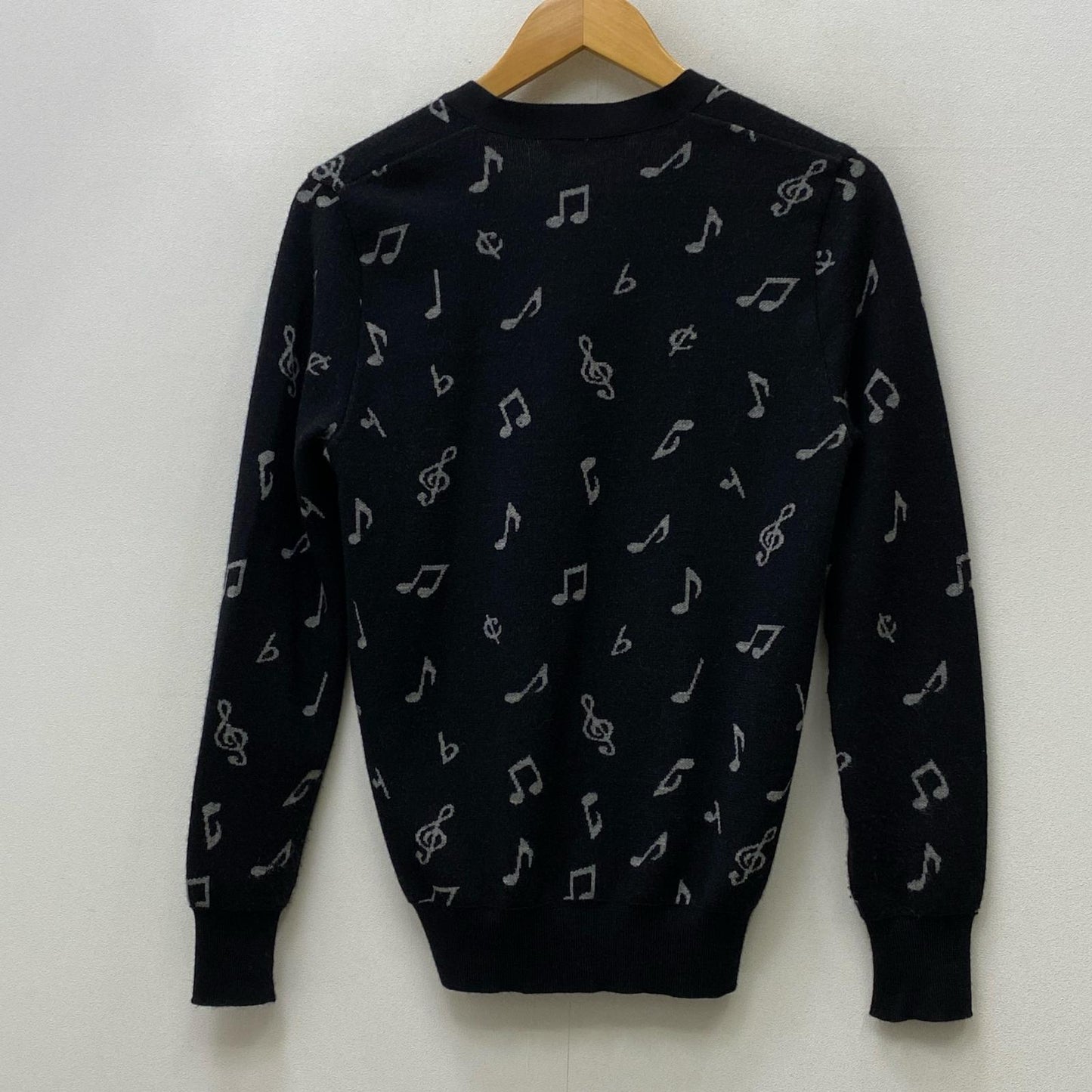 【中古】HYSTERIC GLAMOUR | ヒステリックグラマー music note カーディガン 0653ND01 サイズ：S【加古川店】