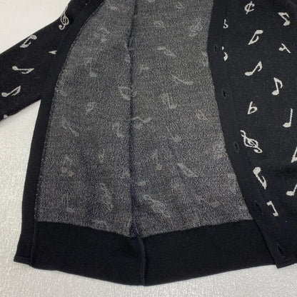【中古】HYSTERIC GLAMOUR | ヒステリックグラマー music note カーディガン 0653ND01 サイズ：S【加古川店】