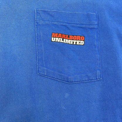 【中古】 Marlboro UNLIMITED TEE 半袖Ｔシャツ ブルー【加古川店】
