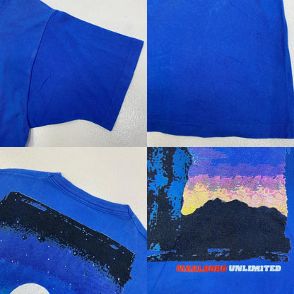 【中古】 Marlboro UNLIMITED TEE 半袖Ｔシャツ ブルー【加古川店】