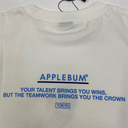 【中古】APPLE BUM | アップルバム ノースカロライナボーイ 半袖Ｔシャツ NC2121101 ホワイト サイズ：XL【加古川店】