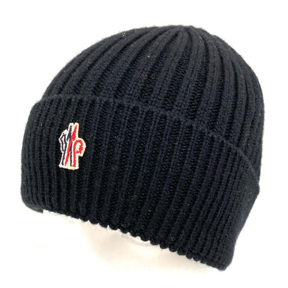 【中古】MONCLER | モンクレール BERRETTO TRICOT ニットキャップ J20973B00010 ブラック【加古川店】