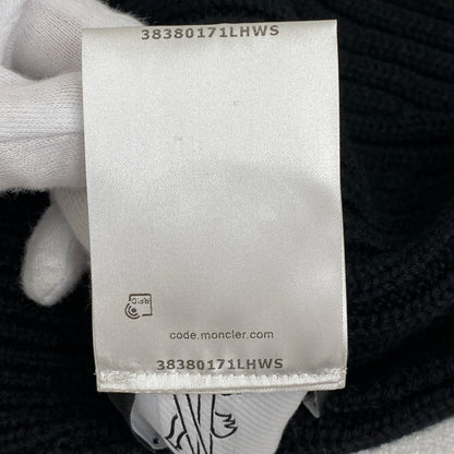 【中古】MONCLER | モンクレール BERRETTO TRICOT ニットキャップ J20973B00010 ブラック【加古川店】