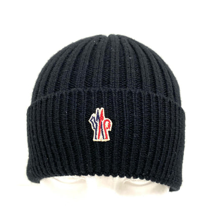 【中古】MONCLER | モンクレール BERRETTO TRICOT ニットキャップ J20973B00010 ブラック【加古川店】