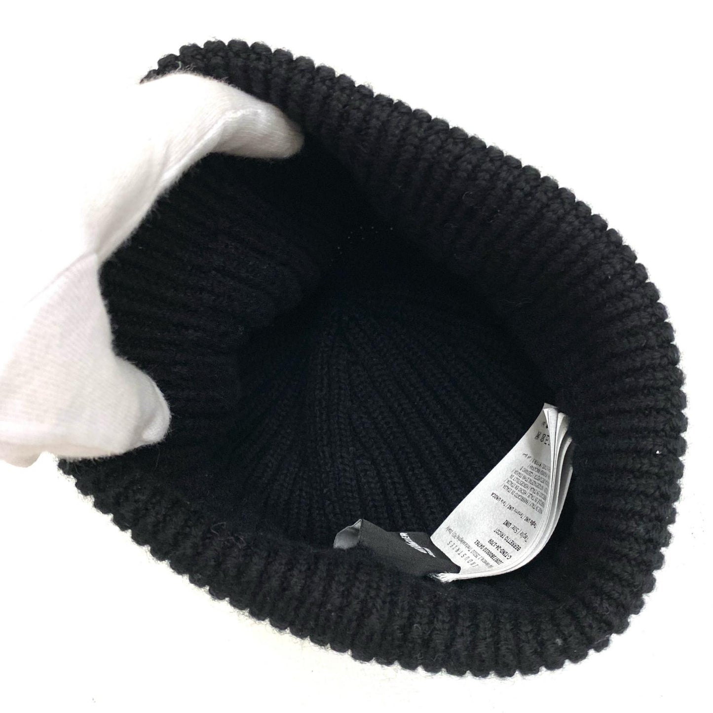 【中古】MONCLER | モンクレール BERRETTO TRICOT ニットキャップ J20973B00010 ブラック【加古川店】