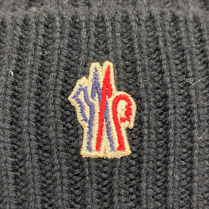 【中古】MONCLER | モンクレール BERRETTO TRICOT ニットキャップ J20973B00010 ブラック【加古川店】