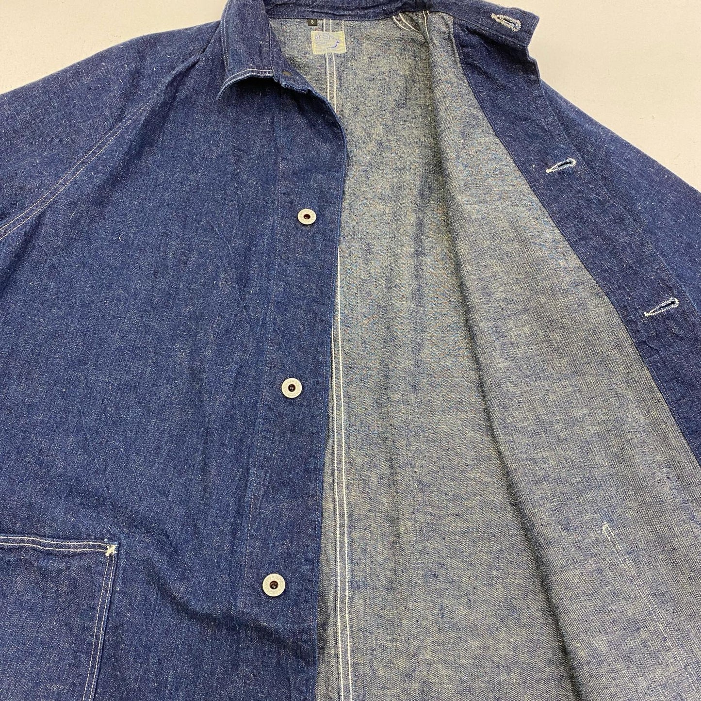 【中古】orSlow | オアスロウ 40'S WWII DENIM COVERALL カバーオール インディゴ サイズ：3【加古川店】