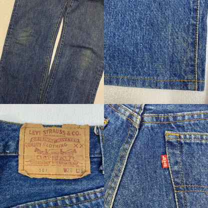 【中古】Levi's | リーバイス 501-0000 バレンシア デニムパンツ インディゴ サイズ：28【加古川店】