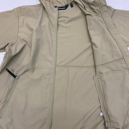 【中古】BERGHAUS | バーグハウス M Travel Windshirt ナイロンジャケット 20190 ベージュ サイズ：S【加古川店】