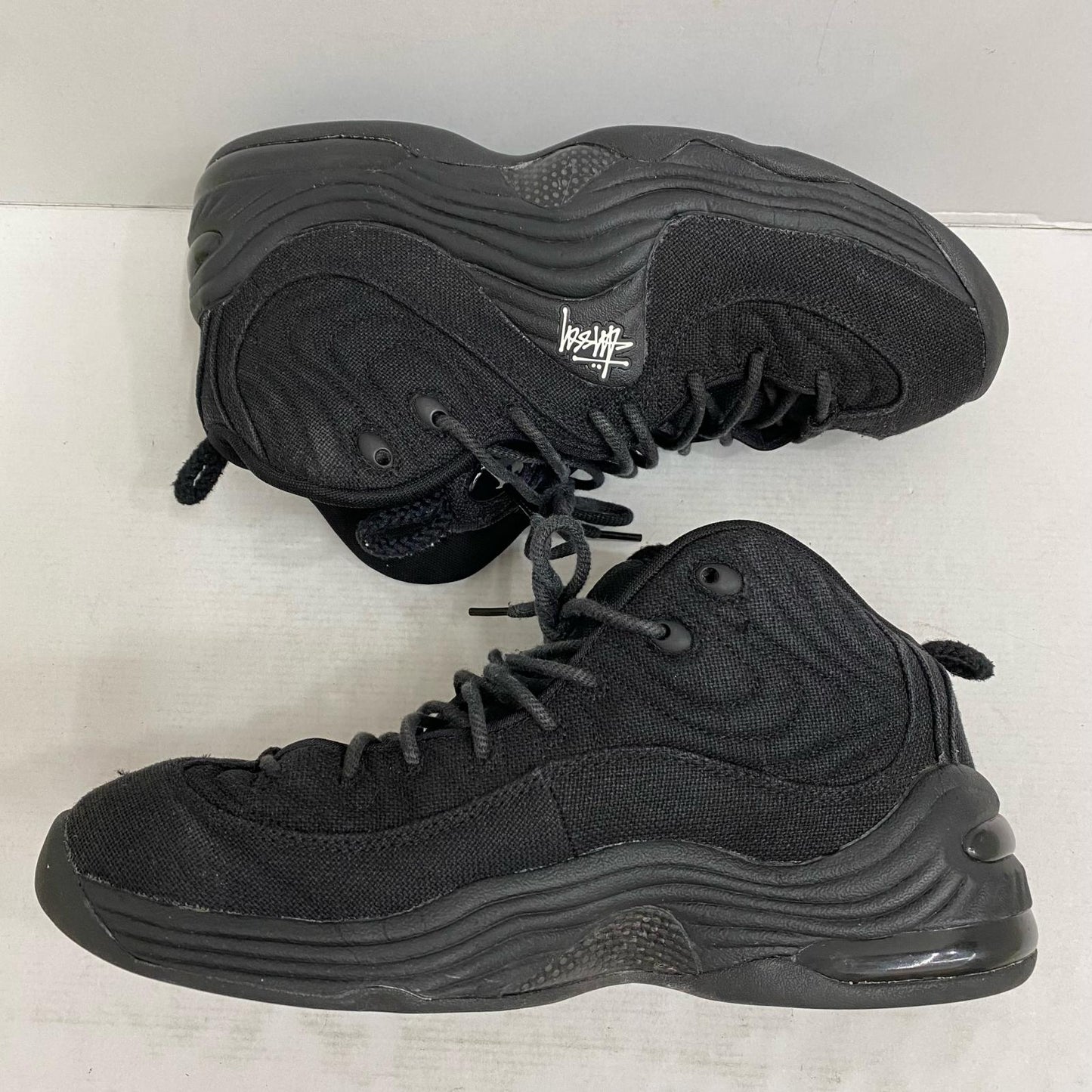【中古】NIKE | ナイキ Stussy Air Penny 2 スニーカー DQ5674-001 ブラック 28.5cm【加古川店】