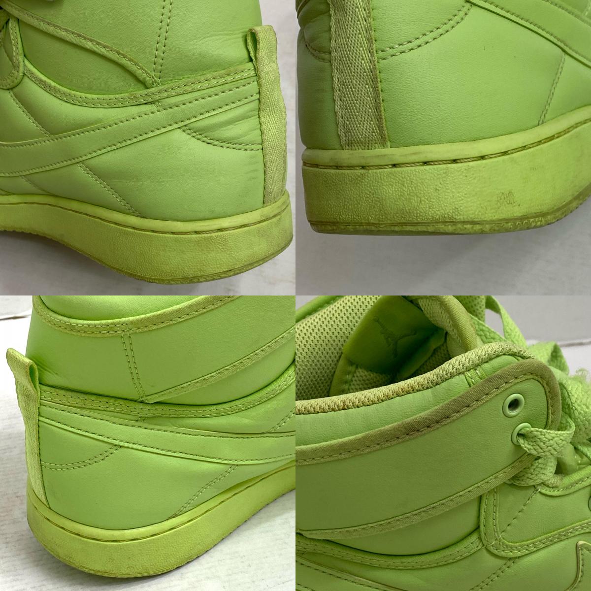 【中古】NIKE | ナイキ Billie Eilish Air Jordan 1 High KO スニーカー DN2857-330 ライトグリーン 28.5cm【加古川店】