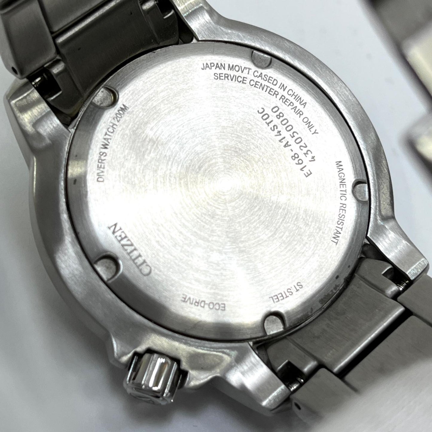 【中古】CITIZEN | シチズン Eco-Drive DIVER'S 200m 腕時計 BN0165-55L アナログ表示 ソーラー ライトブルー【加古川店】