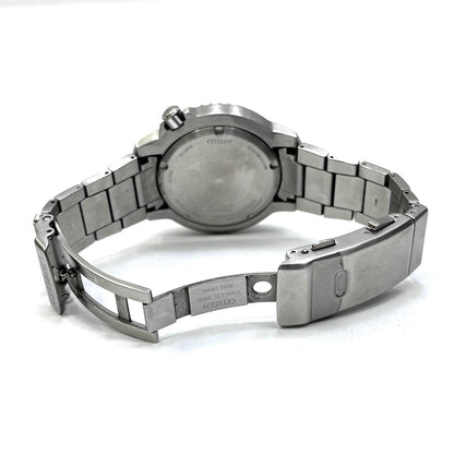 【中古】CITIZEN | シチズン Eco-Drive DIVER'S 200m 腕時計 BN0165-55L アナログ表示 ソーラー ライトブルー【加古川店】