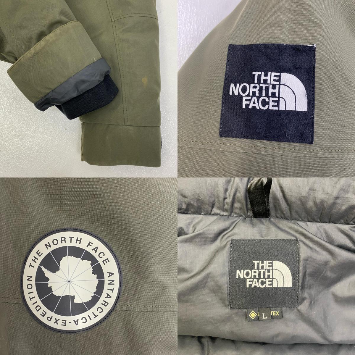 【中古】THE NORTH FACE | ザ・ノースフェイス ANTARCTICA PARKA ダウンジャケット ND91807 カーキ サイズ：L【加古川店】