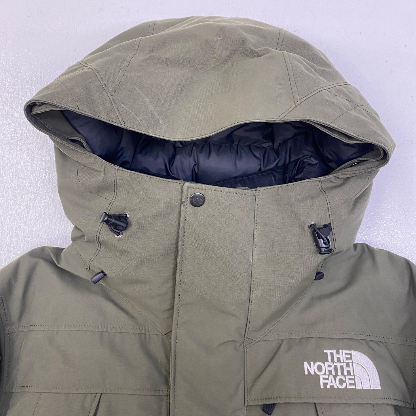 【中古】THE NORTH FACE | ザ・ノースフェイス ANTARCTICA PARKA ダウンジャケット ND91807 カーキ サイズ：L【加古川店】