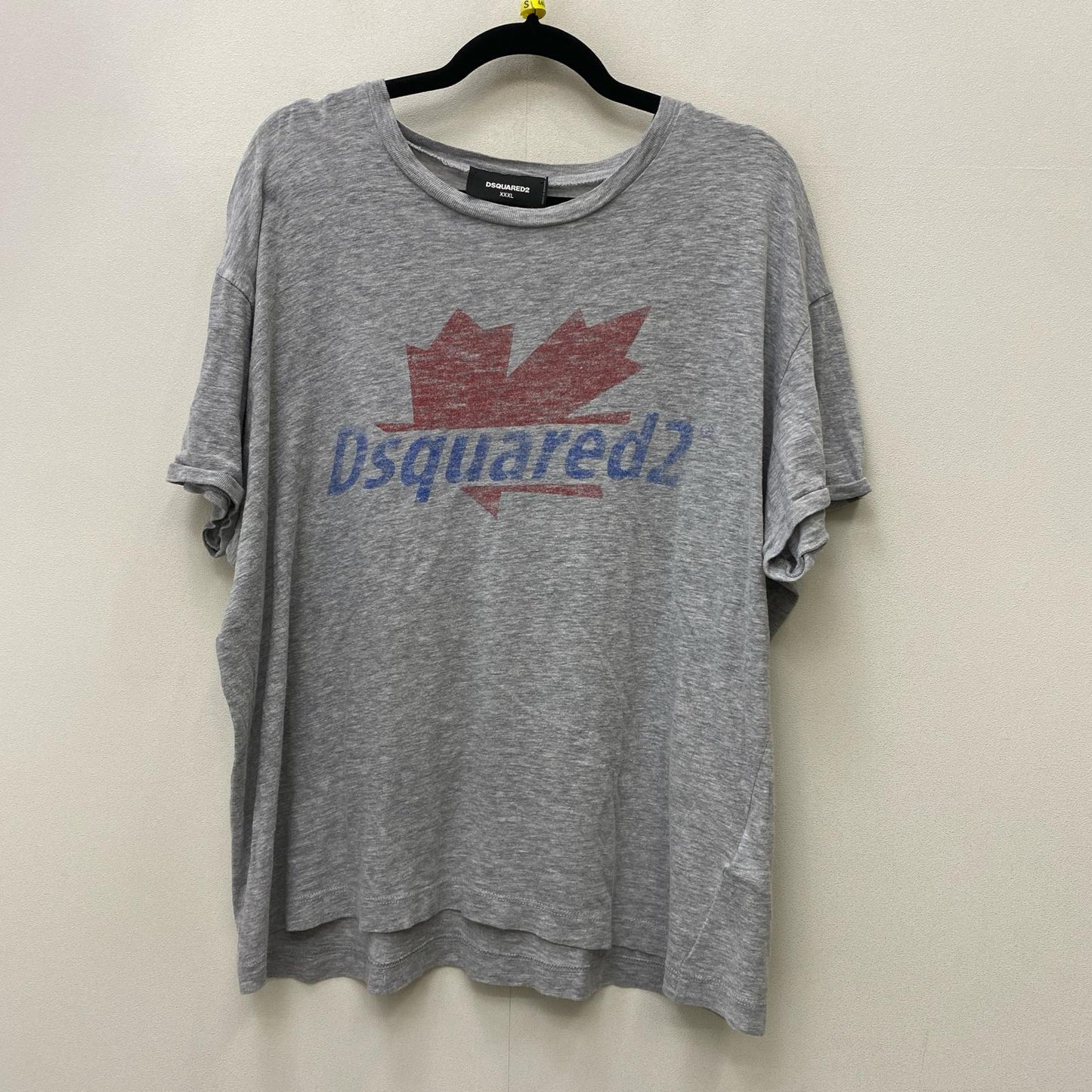 【中古】DSQUARED2 | ディースクエアード D2 Leaf Dan T-Shirt、国内正規品 半袖Ｔシャツ S74GD0819 グレー サイズ：XXXL【加古川店】