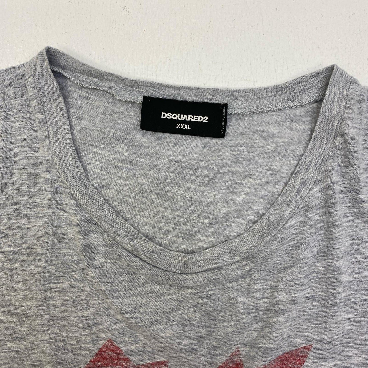 【中古】DSQUARED2 | ディースクエアード D2 Leaf Dan T-Shirt、国内正規品 半袖Ｔシャツ S74GD0819 グレー サイズ：XXXL【加古川店】
