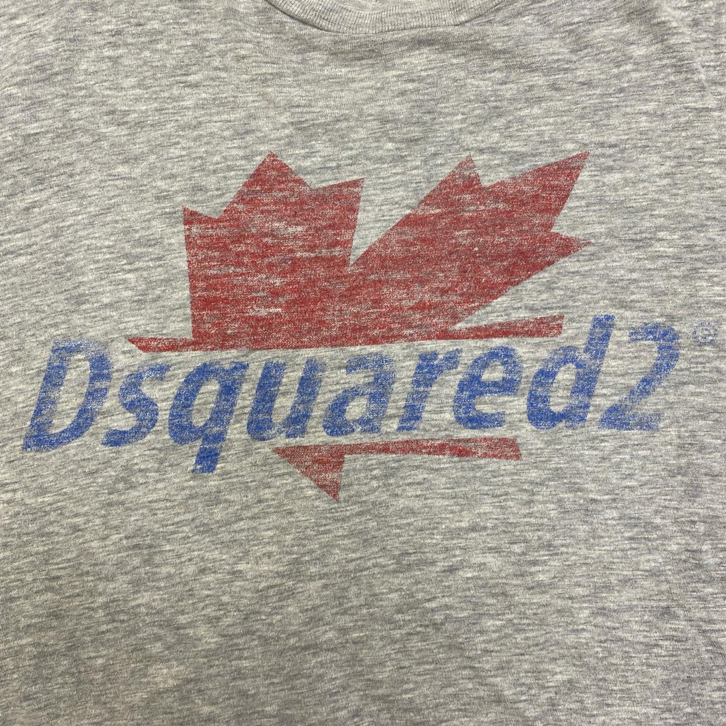 【中古】DSQUARED2 | ディースクエアード D2 Leaf Dan T-Shirt、国内正規品 半袖Ｔシャツ S74GD0819 グレー サイズ：XXXL【加古川店】