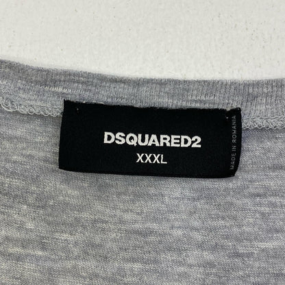 【中古】DSQUARED2 | ディースクエアード D2 Leaf Dan T-Shirt、国内正規品 半袖Ｔシャツ S74GD0819 グレー サイズ：XXXL【加古川店】