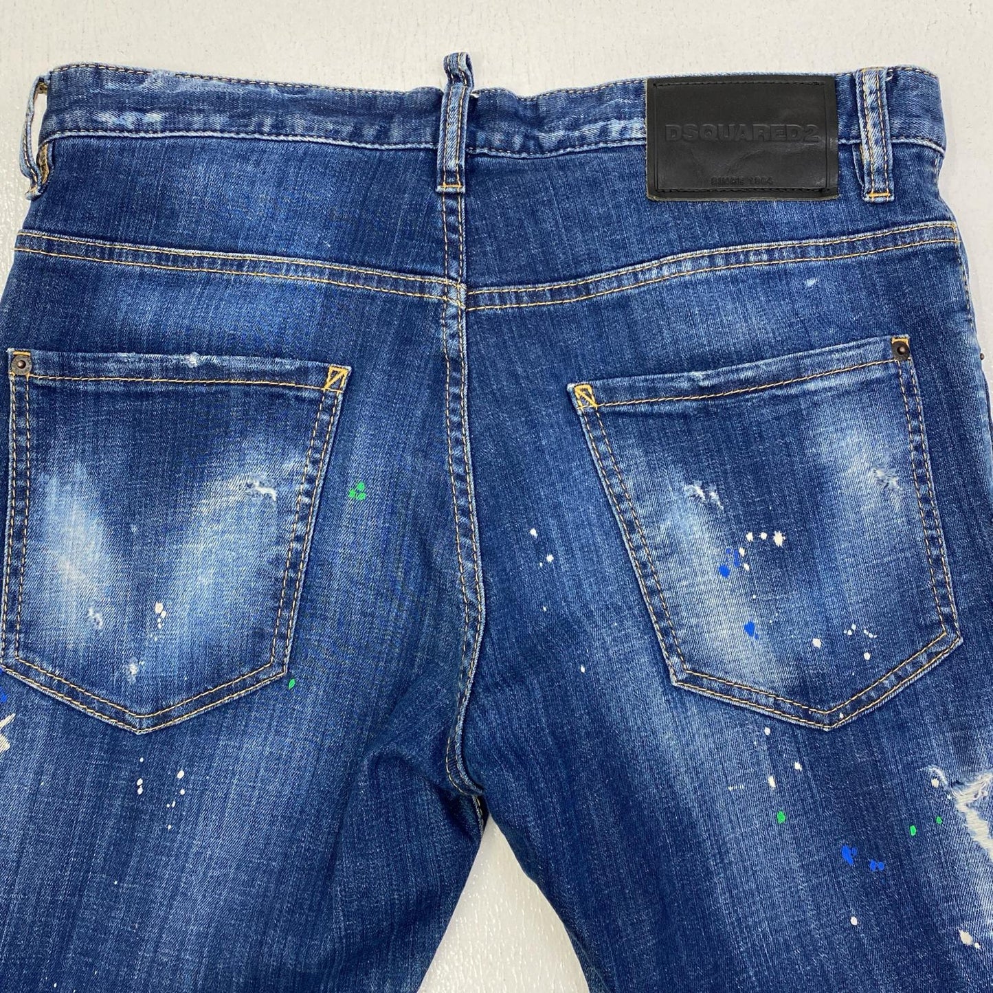 【中古】DSQUARED2 | ディースクエアード SKATER JEAN デニムパンツ S71LB0635 S30342 インディゴ サイズ：50【加古川店】
