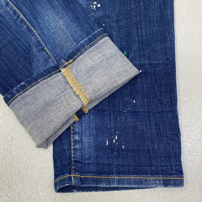 【中古】DSQUARED2 | ディースクエアード SKATER JEAN デニムパンツ S71LB0635 S30342 インディゴ サイズ：50【加古川店】