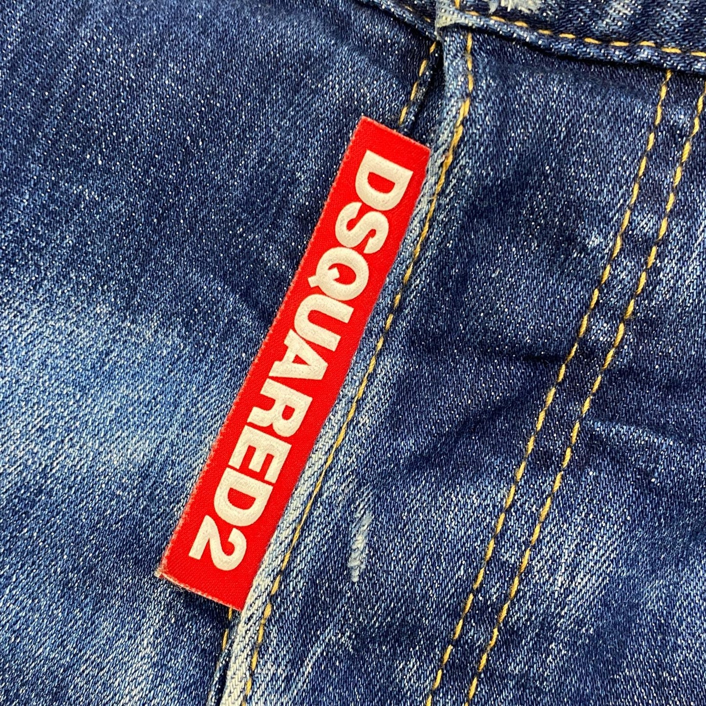 【中古】DSQUARED2 | ディースクエアード SKATER JEAN デニムパンツ S71LB0635 S30342 インディゴ サイズ：50【加古川店】