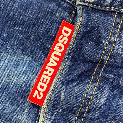 【中古】DSQUARED2 | ディースクエアード SKATER JEAN デニムパンツ S71LB0635 S30342 インディゴ サイズ：50【加古川店】