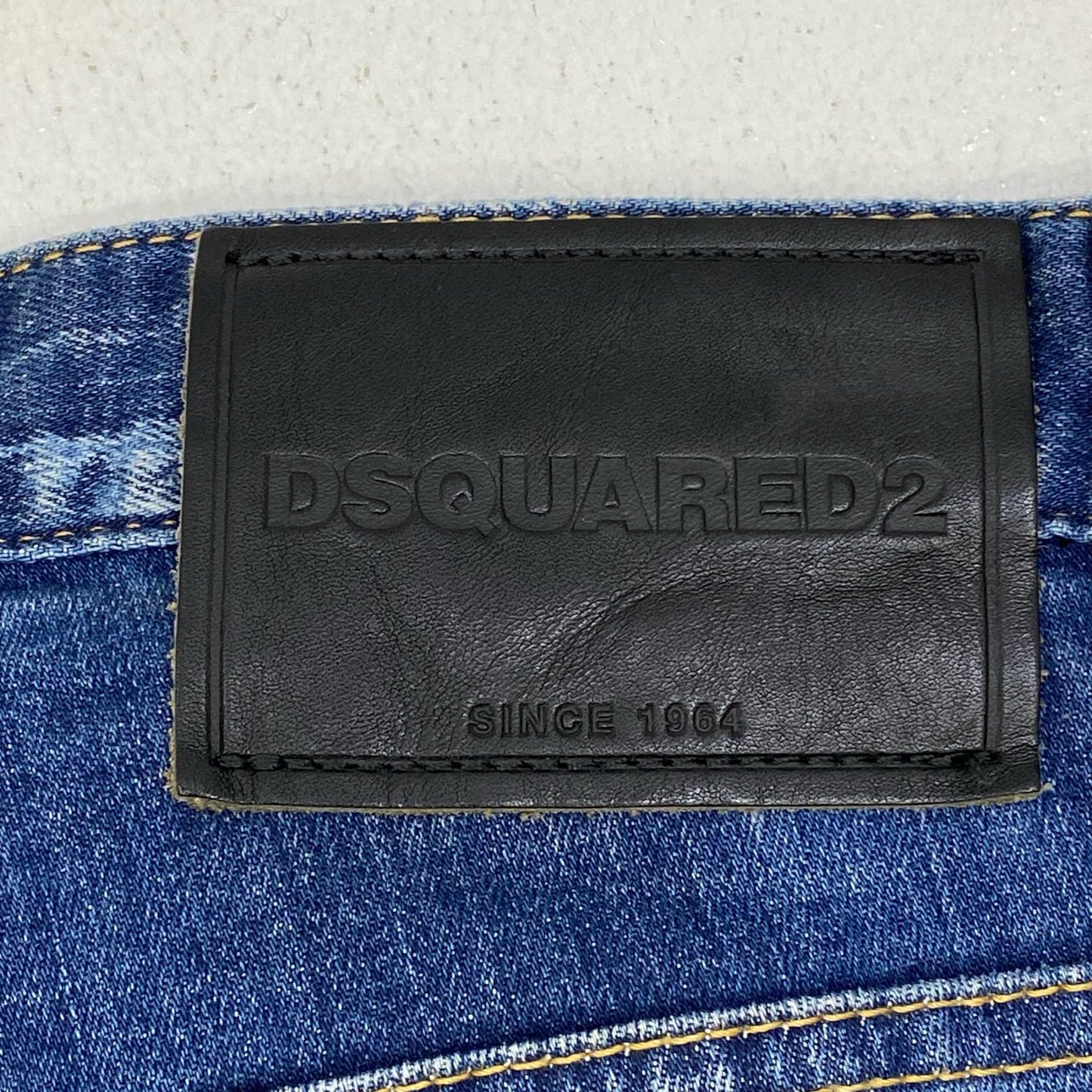 【中古】DSQUARED2 | ディースクエアード SKATER JEAN デニムパンツ S71LB0635 S30342 インディゴ サイズ：50【加古川店】