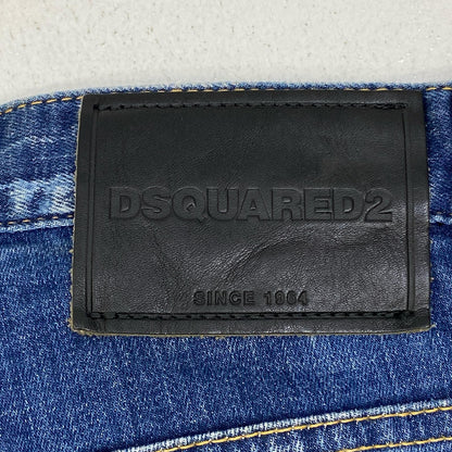 【中古】DSQUARED2 | ディースクエアード SKATER JEAN デニムパンツ S71LB0635 S30342 インディゴ サイズ：50【加古川店】