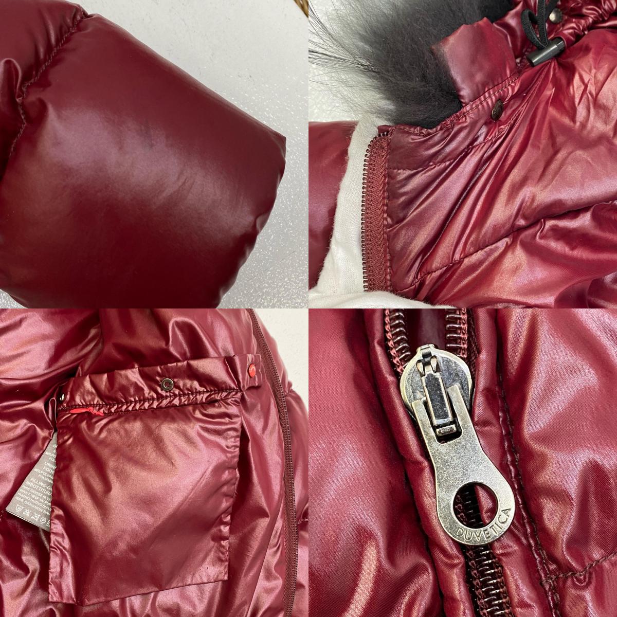 【中古】DUVETICA | デュベティカ ダウンジャケット 01304864 ボルドー/バーガンディー サイズ：44【加古川店】