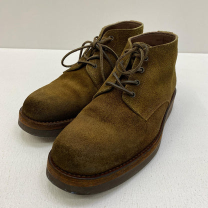 【中古】LEATHER ARTS & CRAFTS MOTO | レザーアーツアンドクラフツモト SUEDE CHUKKA BOOTS ブーツ カーキ【加古川店】