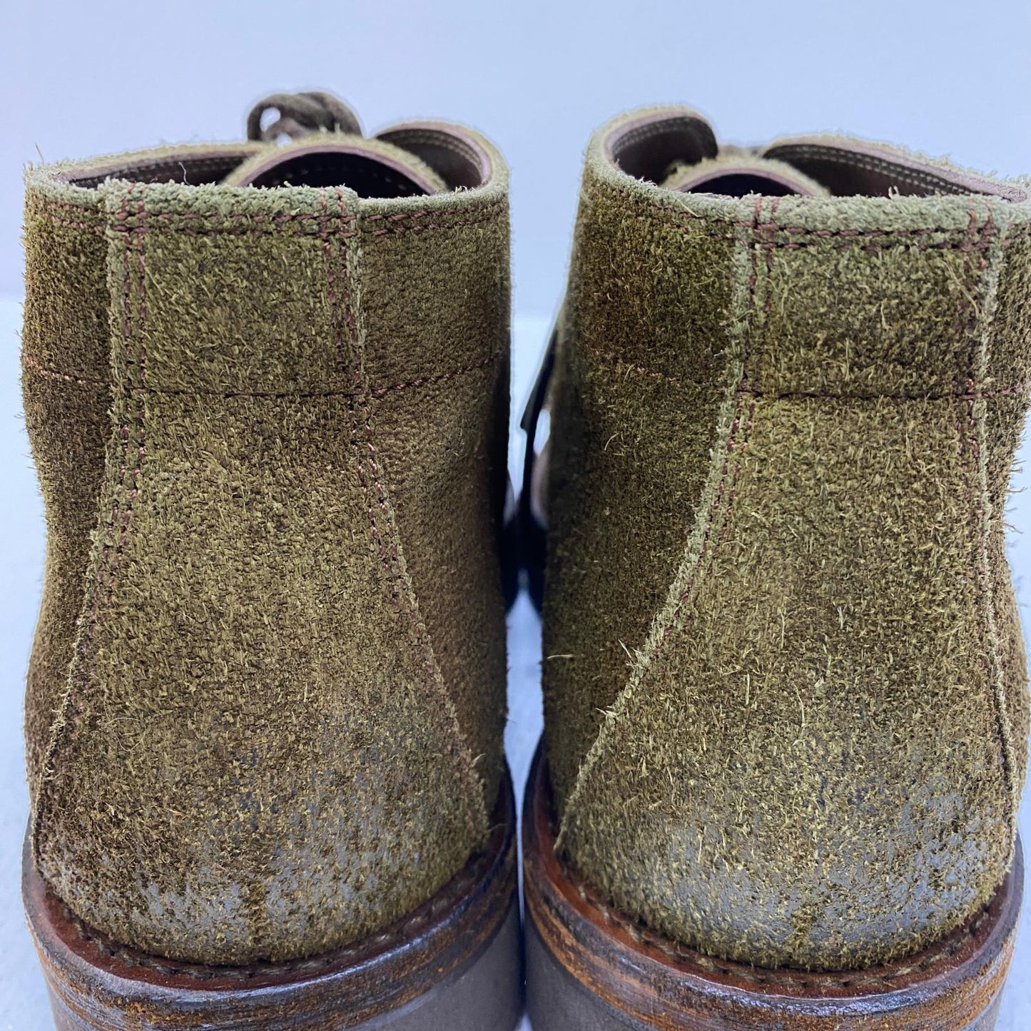 【中古】LEATHER ARTS & CRAFTS MOTO | レザーアーツアンドクラフツモト SUEDE CHUKKA BOOTS ブーツ カーキ【加古川店】