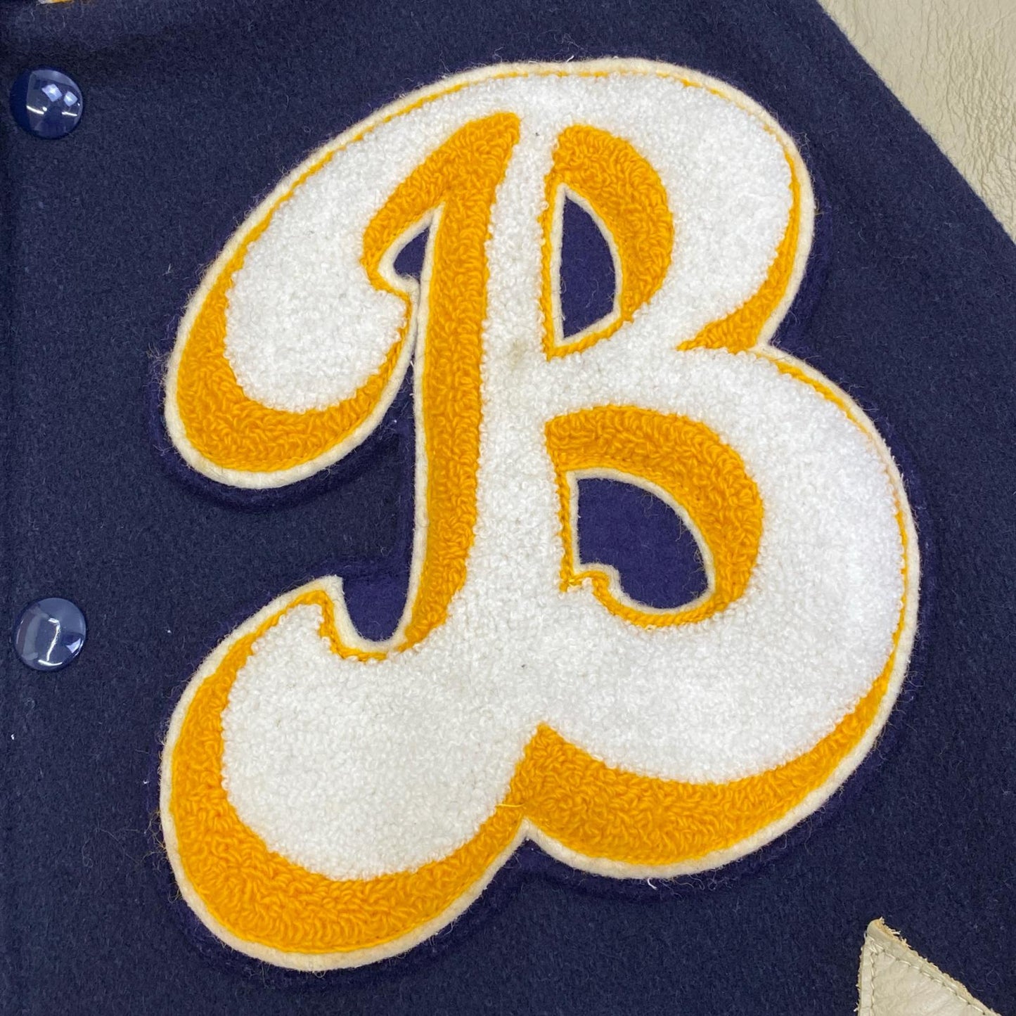 【中古】 STADIUM JACKET スタジャン ネイビー【加古川店】