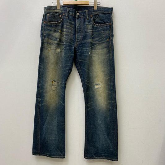 【中古】RRL(RALPH LAUREN) | ダブルアールエルラルフローレン JAPAN WOVEN SELVEDGE DENIM デニムパンツ インディゴ サイズ：34【加古川店】