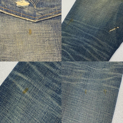 【中古】RRL(RALPH LAUREN) | ダブルアールエルラルフローレン JAPAN WOVEN SELVEDGE DENIM デニムパンツ インディゴ サイズ：34【加古川店】