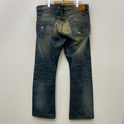【中古】RRL(RALPH LAUREN) | ダブルアールエルラルフローレン JAPAN WOVEN SELVEDGE DENIM デニムパンツ インディゴ サイズ：34【加古川店】