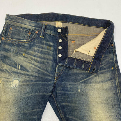 【中古】RRL(RALPH LAUREN) | ダブルアールエルラルフローレン JAPAN WOVEN SELVEDGE DENIM デニムパンツ インディゴ サイズ：34【加古川店】