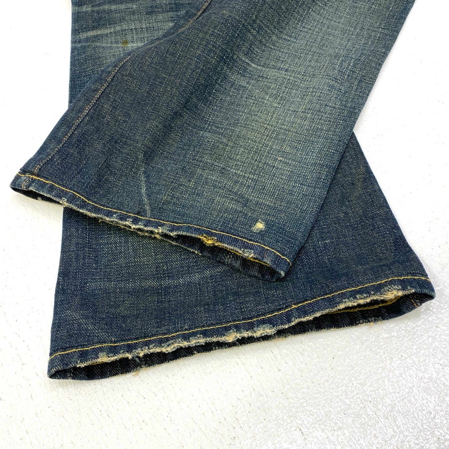 【中古】RRL(RALPH LAUREN) | ダブルアールエルラルフローレン JAPAN WOVEN SELVEDGE DENIM デニムパンツ インディゴ サイズ：34【加古川店】