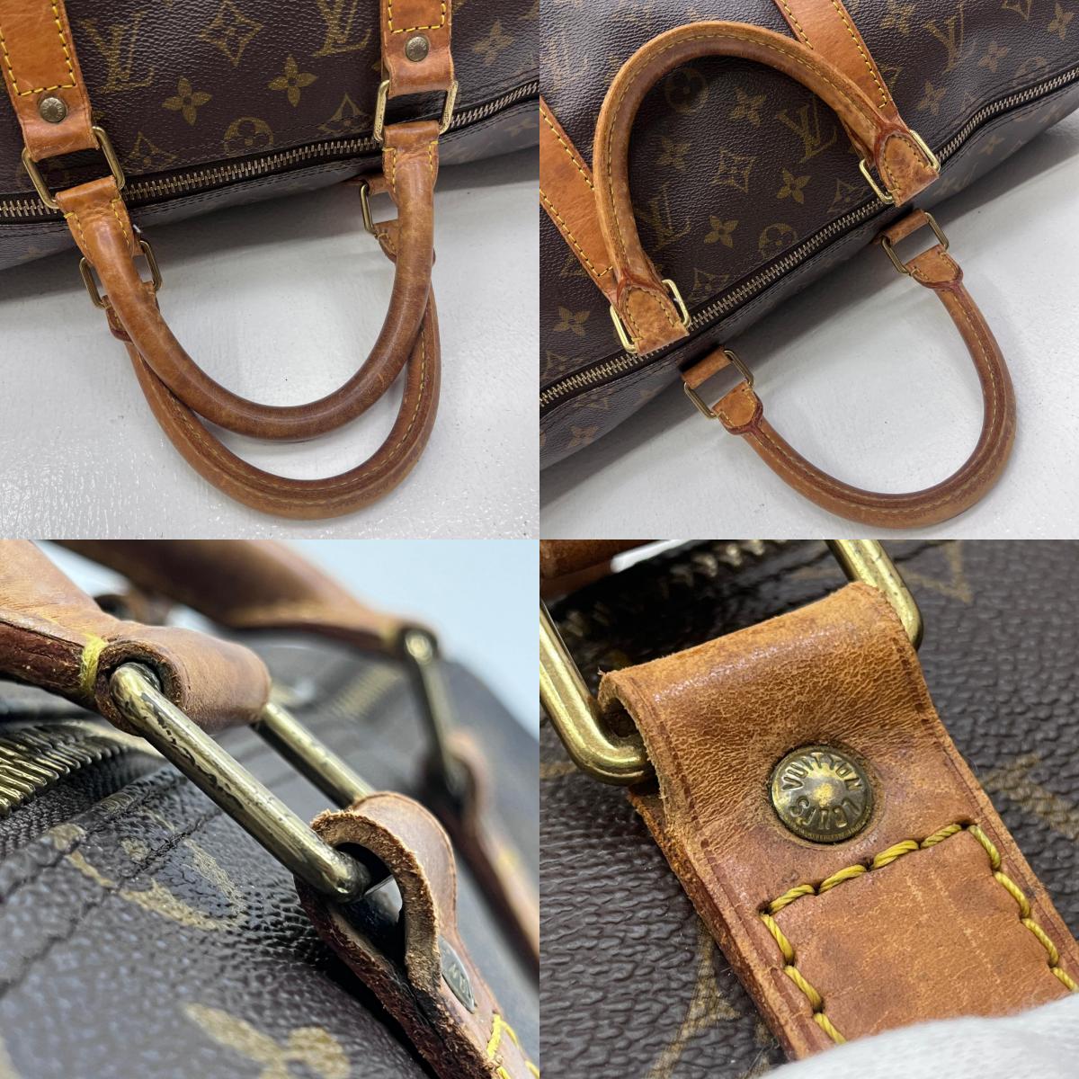 【中古】LOUIS VUITTON | ルイ・ヴィトン キーポル バンドリエール50 ボストンバッグ M41416 VI0943【加古川店】