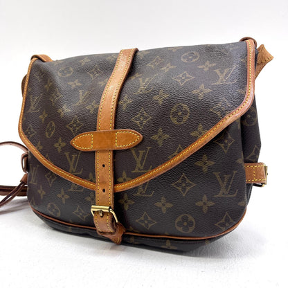 【中古】LOUIS VUITTON | ルイ・ヴィトン ソミュール30 ショルダーバッグ M42256 AR0913【加古川店】