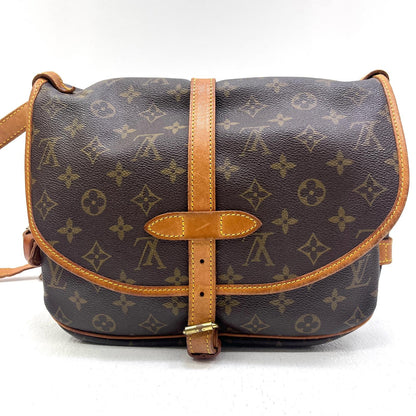 【中古】LOUIS VUITTON | ルイ・ヴィトン ソミュール30 ショルダーバッグ M42256 AR0913【加古川店】